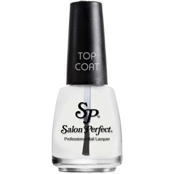 Salon Perfect Nail Lacquer, 601 Crystal Clear, 0.5 Fl Oz