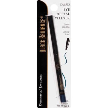 Black Radiance Eye Appeal Eyeliner Eye Pencil, Ca6533 Delightful Dark Blue, 0.008 Oz