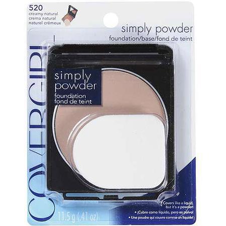 Covergirl Simply Powder Foundation Creamy Natural Neutral 520, 0.41 Oz