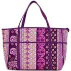 Soho Berry Paisley Tote