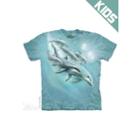 The Mountain Blue 100% Cotton Dolphin Dive Awesome Animal Youth T-shirt