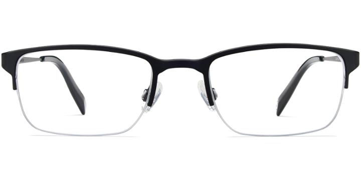 Caldwell Wide (updated) M Eyeglasses In Carbon (rx)