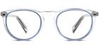 Warby Parker Eyeglasses - Haskell In Crystal With Blue Jay