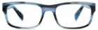Warby Parker Eyeglasses - Wiloughby In Striped Indigo