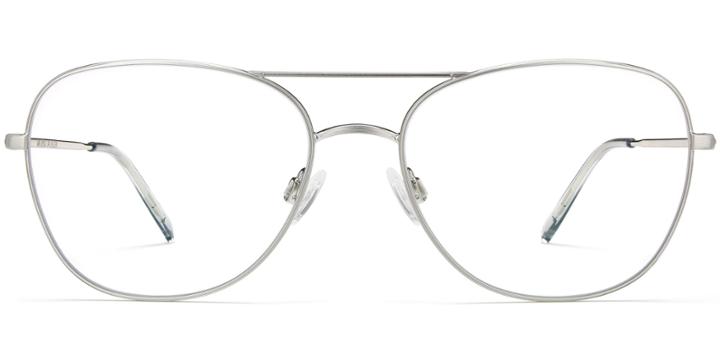 Patterson M Eyeglasses In Antique Silver (rx)