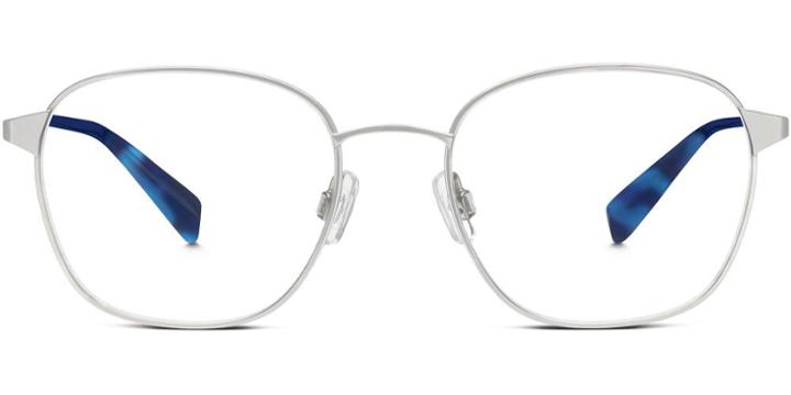 Warby Parker Eyeglasses - Nesbit In Jet Silver