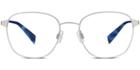 Warby Parker Eyeglasses - Nesbit In Jet Silver