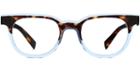 Warby Parker Eyeglasses - Duckworth In Cognac Tortoise Bermuda Blue