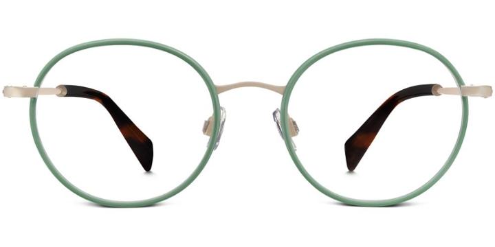 Warby Parker Eyeglasses - Milton In Aloe Green