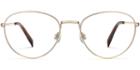 Hawkins M Eyeglasses In Gold (rx)