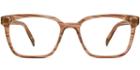 Hughes Narrow M Eyeglasses In Chestnut Crystal Rx
