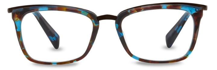 Warby Parker Eyeglasses - Carnaby In Blue Coral