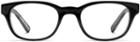Warby Parker Eyeglasses - Webb In Jet Black Crystal