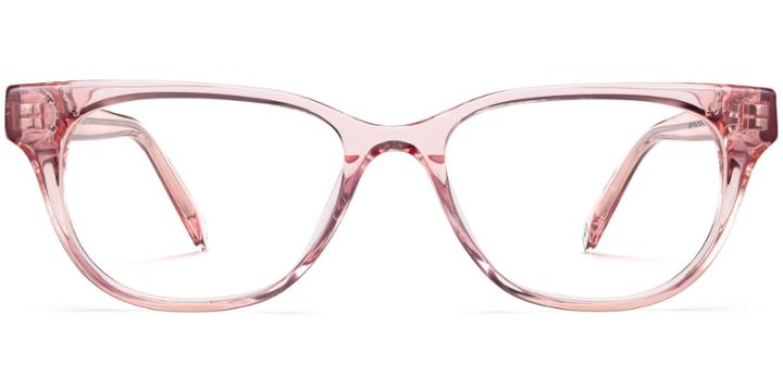 Rosemary F Eyeglasses In Rose Crystal (rx)