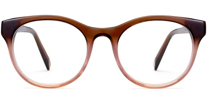 Remy M Eyeglasses In Rose Honey Fade (rx)