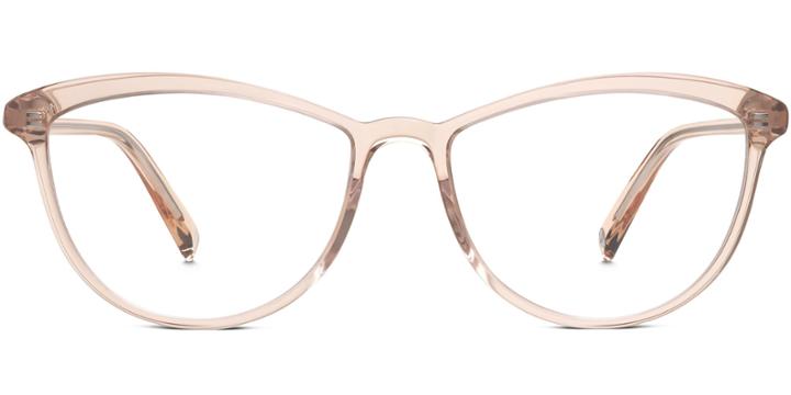 Louise Wide Lbf F Eyeglasses In Elderflower Crystal Rx