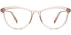 Louise Wide Lbf F Eyeglasses In Elderflower Crystal Rx