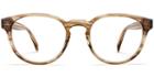 Percey Wide M Eyeglasses In Chestnut Crystal (rx)
