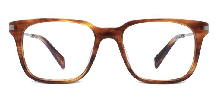 Warby Parker Eyeglasses - Baxter-ti In Sugar Maple