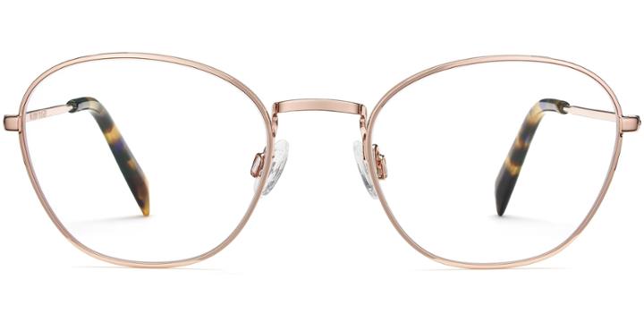 Colby M Eyeglasses In Rose Gold (rx)
