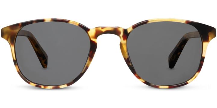 Downing M Sunglasses In Walnut Tortoise (grey Rx)