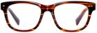 Warby Parker Eyeglasses - Sloan In Striped Chestnut