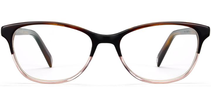 Daisy Narrow F Eyeglasses In Tea Rose Fade (rx)
