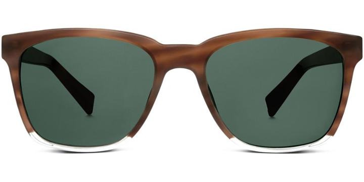 Warby Parker Sunglasses - Barkley In Striped Beach With Crystal