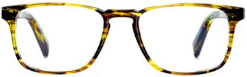 Warby Parker Bensen Eyeglasses - Olivewood