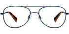 Warby Parker Eyeglasses - Lionel In Brushed Navy