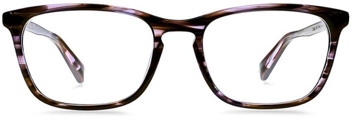 Warby Parker Eyeglasses - Welty In Plum Marblewood