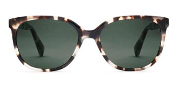 Raglan F Sunglasses In Pearled Tortoise (green Rx)