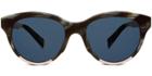 Warby Parker Sunglasses - Piper In Digital Horn With Peony