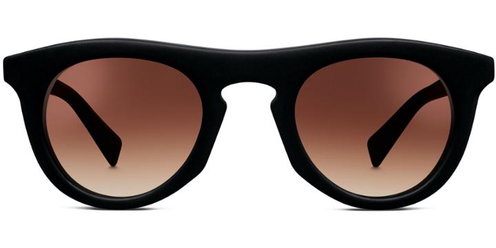 Warby Parker Sunglasses - Ketchum In Jet Black Matte