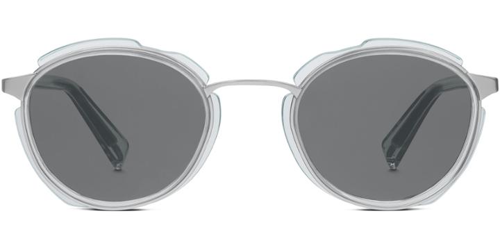 Warby Parker Eyeglasses - Grady In Crystal Aqua