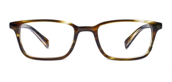 Warby Parker Eyeglasses - Oliver In Striped Olive