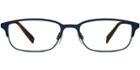 Graham M Eyeglasses In Brushed Navy High-index