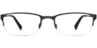 Caldwell Narrow (updated) M Eyeglasses In Brushed Ink (rx)
