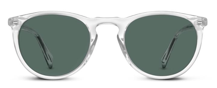 Warby Parker Sunglasses - Haskell In Crystal