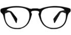 Baker M Eyeglasses In Black Matte Eclipse High-index