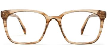 Hughes M Eyeglasses In Chestnut Crystal (rx)
