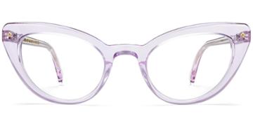 Evelina F Eyeglasses In Lavender Crystal (rx)