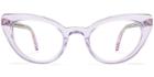 Evelina F Eyeglasses In Lavender Crystal (rx)