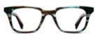 Warby Parker Eyeglasses - Clark In Blue Marblewood