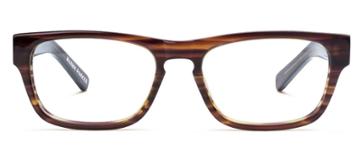 Warby Parker Roosevelt Eyeglasses - Striped Chestnut