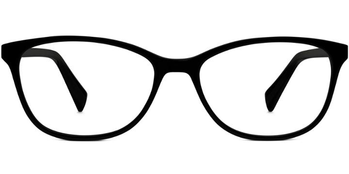 Daisy F Eyeglasses In Jet Black Ultra High-index