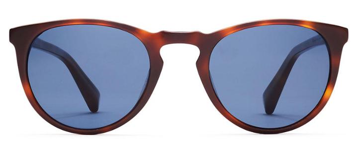 Warby Parker Sunglasses - Haskell In Woodgrain Tortoise