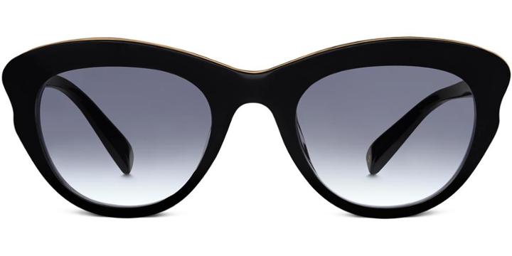 Warby Parker Sunglasses - Grace In Jet Black