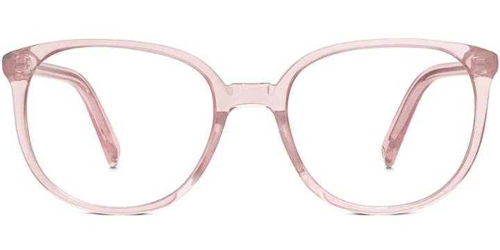 Eugene Narrow Lbf F Eyeglasses In Rose Crystal Rx