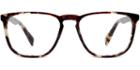 Vaughan F Eyeglasses In Burnt Lemon Tortoise Non-rx